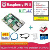 KIT-4C  Raspberry Pi 5 (4GB RAM) - Complete SET